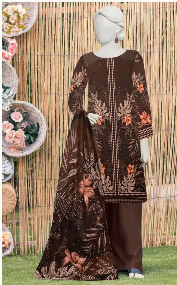 Digital Linen Tana Dora Three Piece