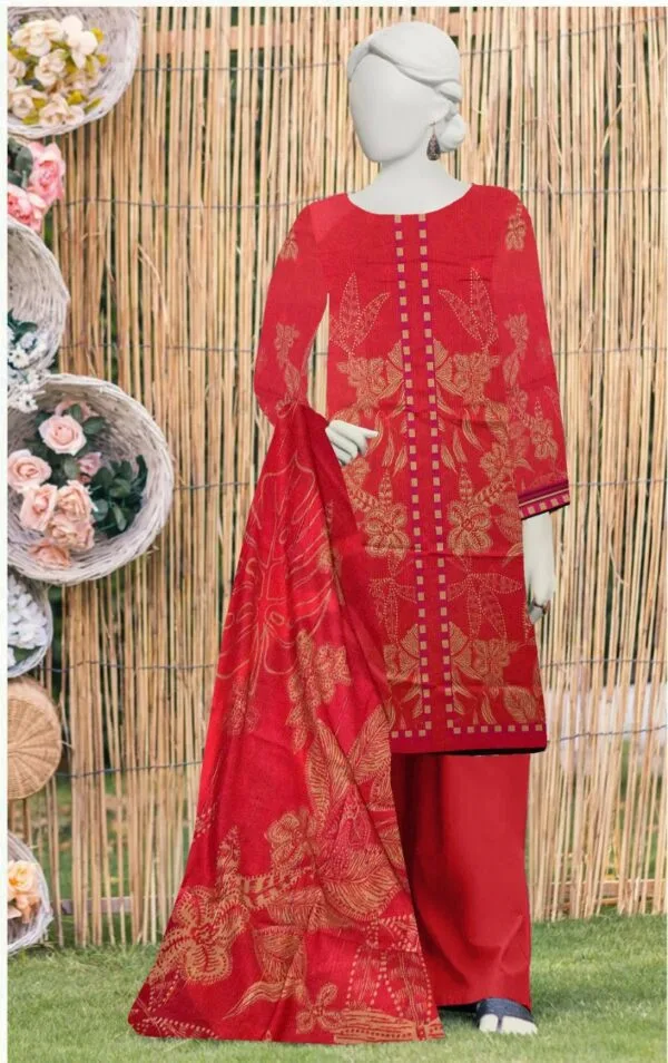 Digital Linen Tana Dora Three Piece