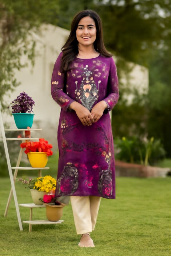 Sokamal Women’s Embroidered Linen Shirt