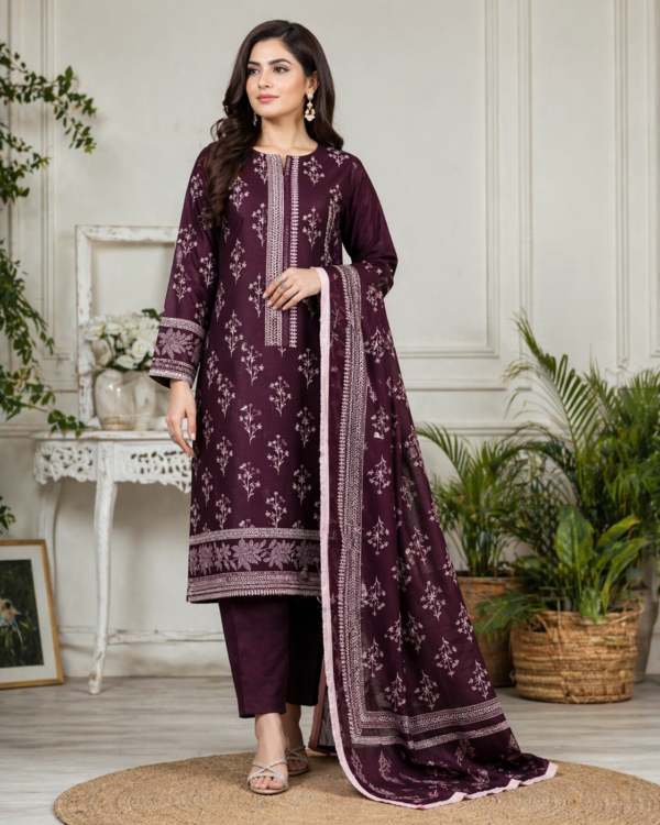Zunasha Lawn 3 Piece Suit