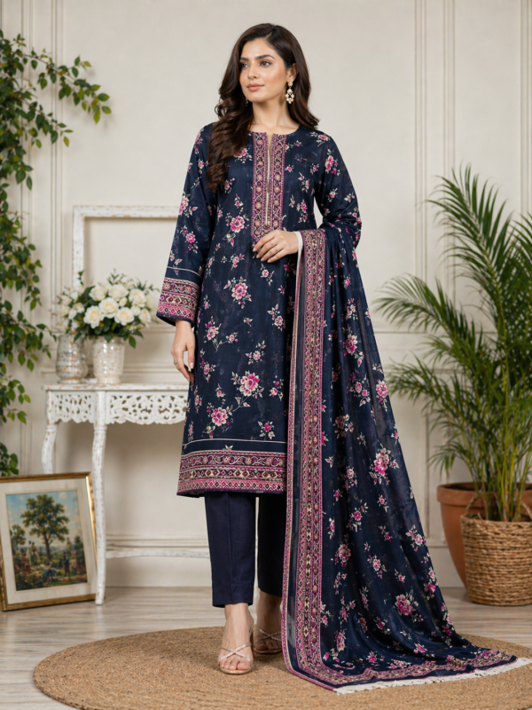 Zunasha Lawn 3 Piece Suit