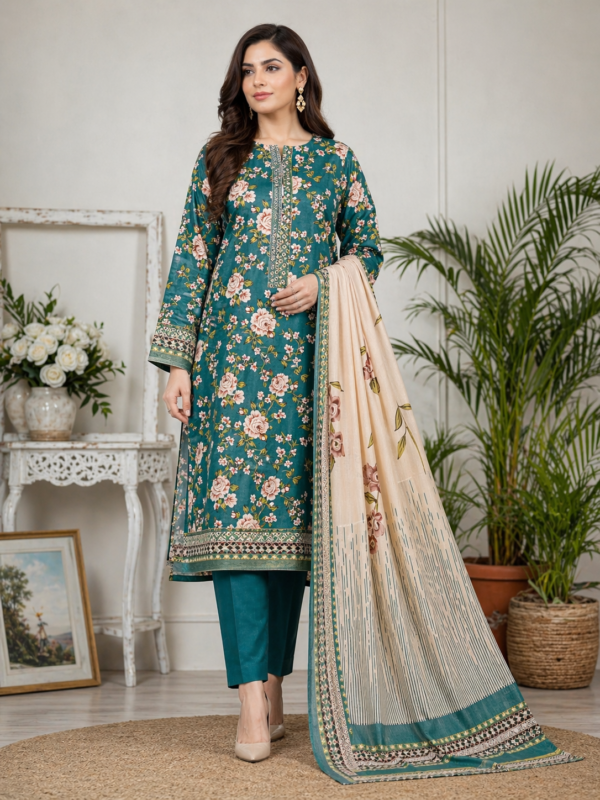 Zunasha Lawn 3 Piece Suit